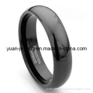 Men's Stainless Steel Domed Comfort Fit Ring